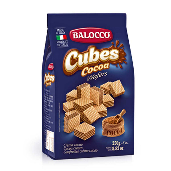 Balocco Cocoa Wafer Cubes, 8.82 oz (250 g)
