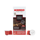 Kimbo Medium Dark Roast Espresso, 10 Aluminum Capsules, 1.94 oz (55 g)