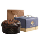 Fiasconaro Chestnuts & Gianduia Chocolate Panettone, 2.2 lb (1 kg)