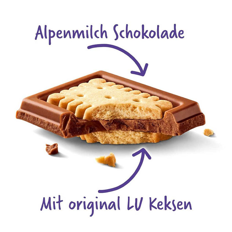 Milka Milk Chocolate with LU Biscuits, 3 oz (87 g)