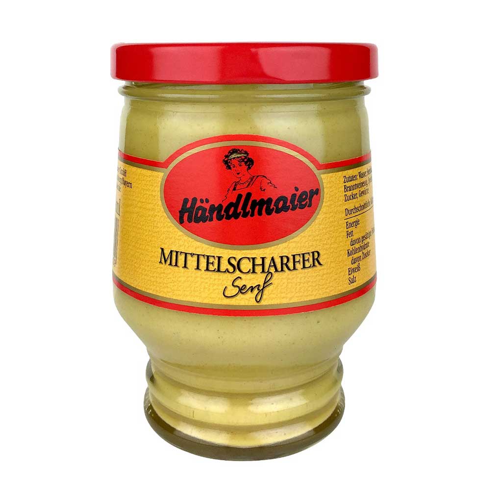 Handlmaier Medium Hot Bavarian Mustard, 8.45 fl oz