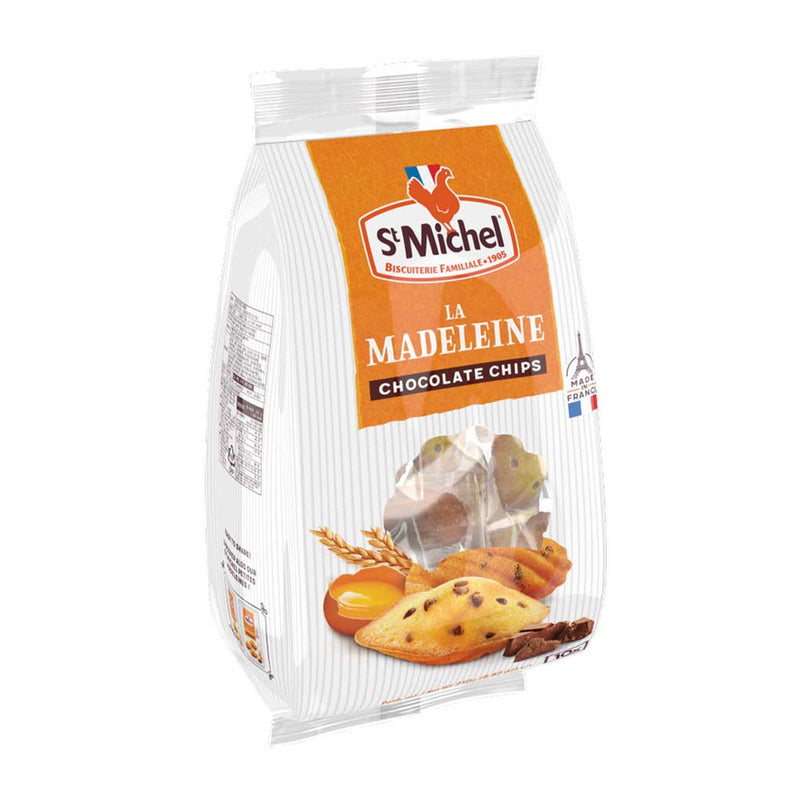 St. Michel Madeleines with Chocolate Chips, 8.82 oz (250 g)