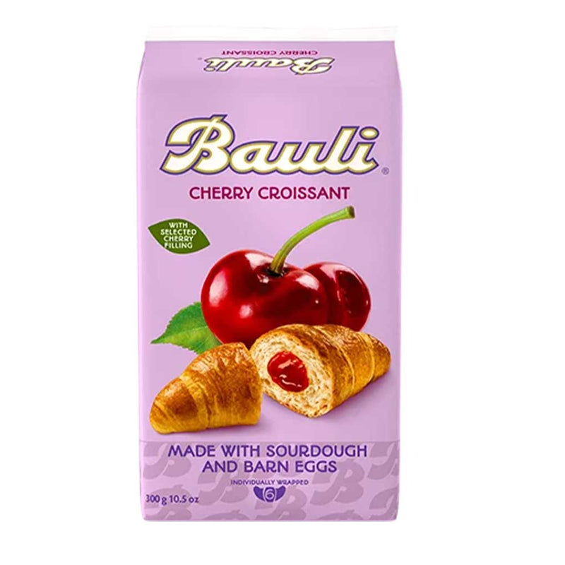 Bauli Italian Croissant with Cherry Filling, 10.5 oz (300 g)