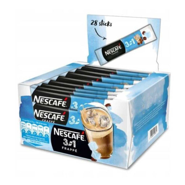 Nescafe 3 in 1 Instant Coffee, Frappe, 14.82 oz (420 g)