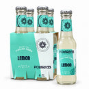 Polara Sicilian Lemon Italian Soda, 6.7 fl x 4, 27 fl oz (800 ml)