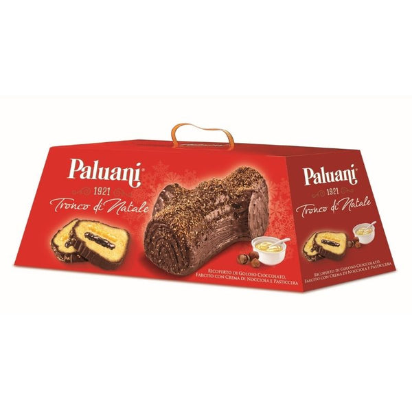 Paluani Tronco Di Natale Christmas Log Cake, 1.65 lb (750 g)