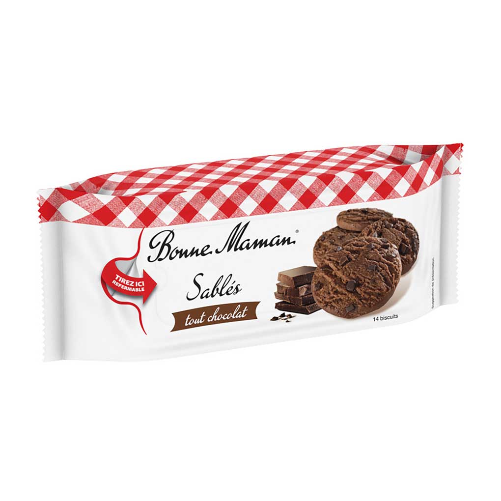 Bonne Maman Chocolate Chip Sables Cookies, 5.3 oz (150 g)