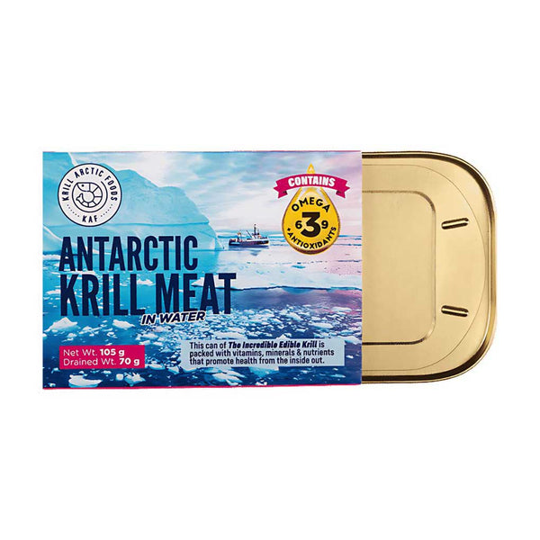 Antarctic Krill Meat by Krill Arctic Foods, 3.7 oz (105 g)