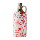 EVOO in Hand Painted Ceramic, Red Fantasia by Galantino, 16.9 fl oz (500 ml)