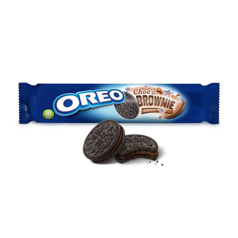 Oreo Chocolate Sandwich Cookies with Brownie Cream Fiilling, 5.4 oz (154 g)