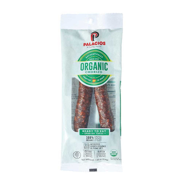 Palacios Organic Chorizo, 7.05 oz (200 g)