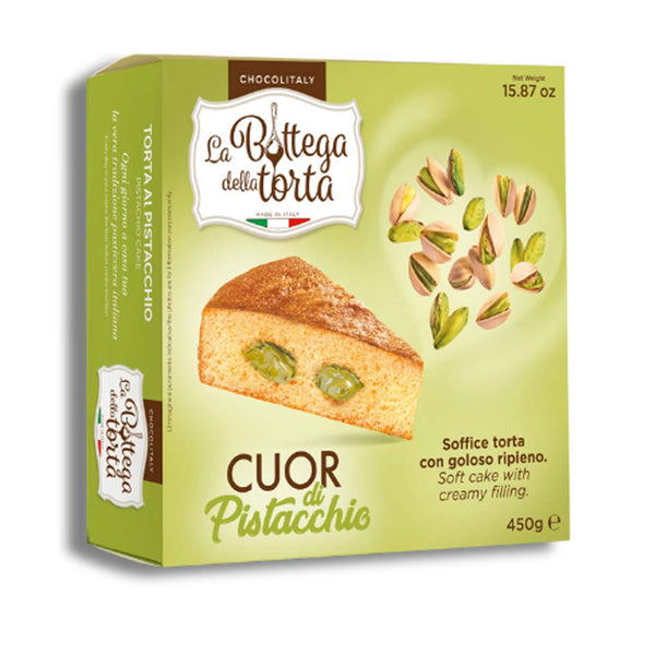 Italian Cake with Pistachio Cream by ChocolItaly, 15.87 oz (450 g)