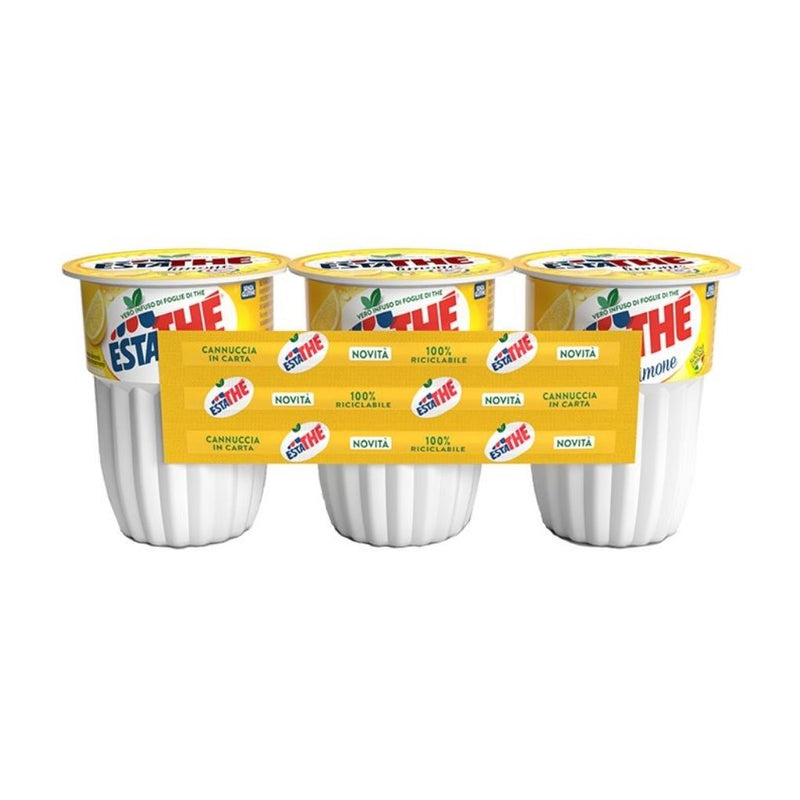Estathe Lemon Iced Tea Tripack, 200 ml x3, 20.29 fl oz (600 ml)