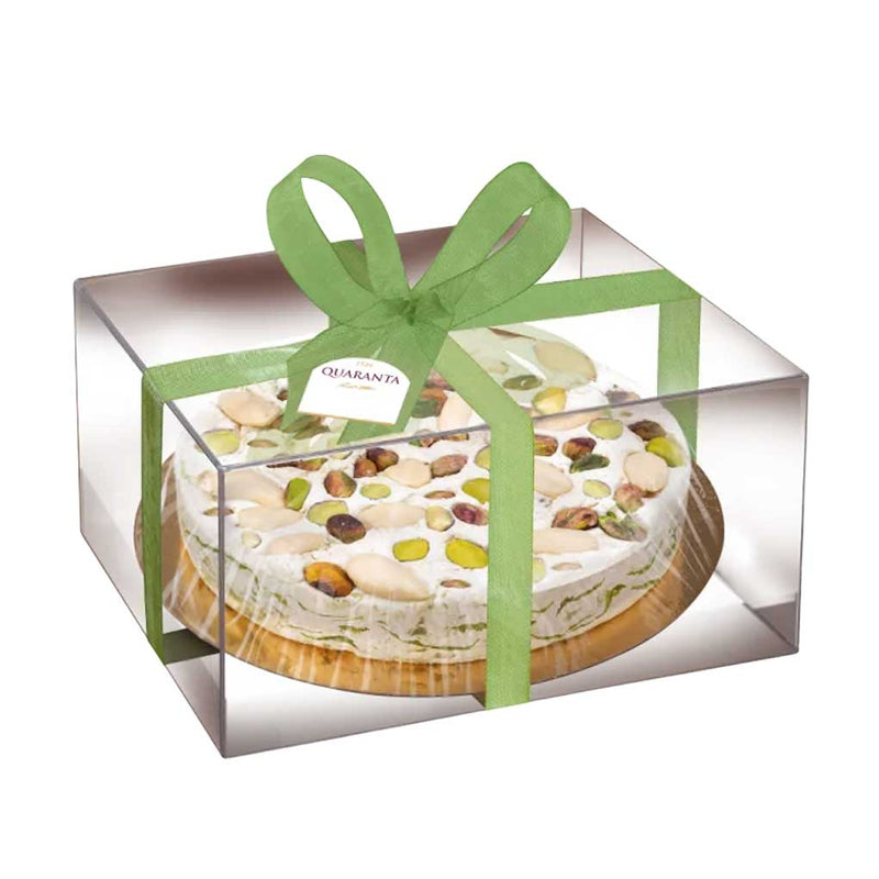 Quaranta Pistachio Soft Nougat Cake, 17.6 oz (500 g)