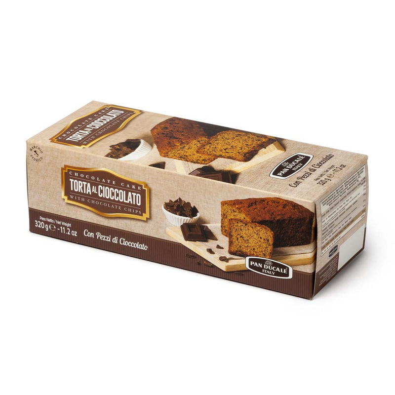 Pan Ducale Italian Chocolate Cake with Chocolate Chips, 11.2 oz (320 g)