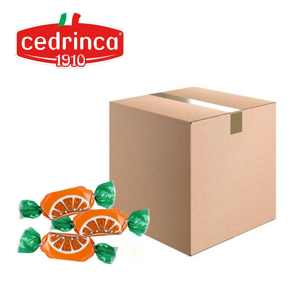 Tangerine Filled Candy by Cedrinca, 11 lb (5 kg)