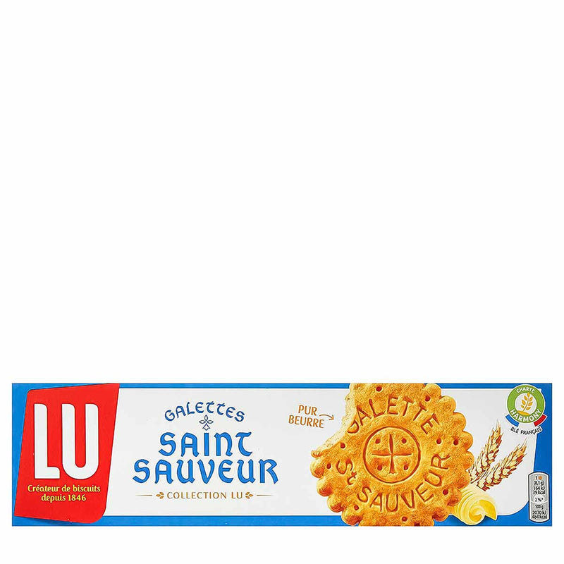LU Saint Sauveur Galettes French Butter Cookies, 4.6 oz (130 g)