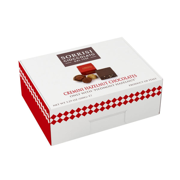Italian Hazelnut Dark Chocolates by Boella & Sorrisi, 5.29 oz (150 g)
