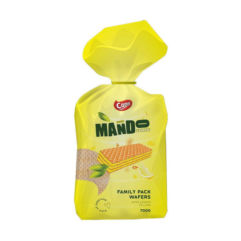 Lemon Wafers, Family Size by Mando, 1.5 lb (700 g)