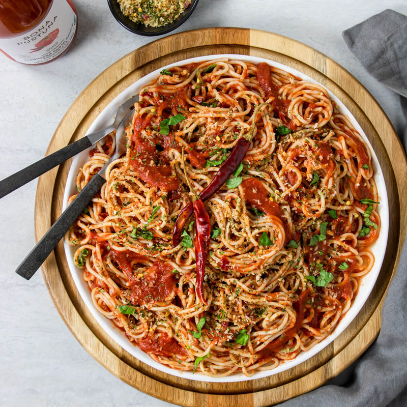 Italian Organic Ancient Grain Spaghetti by Bona Furtuna, 1.1 lb (500 g)