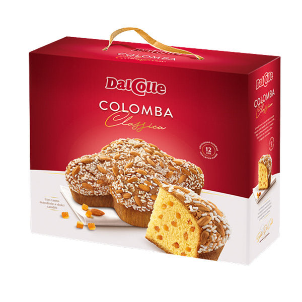 Italian Classic Easter Cake Colomba by Dal Colle, 2.2 lb (1 kg)