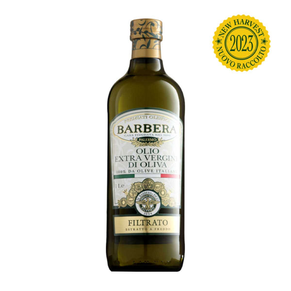 Filtered Cold-Extracted EVOO, 100% Italian by Barbera, 33.8 fl oz (1 l)