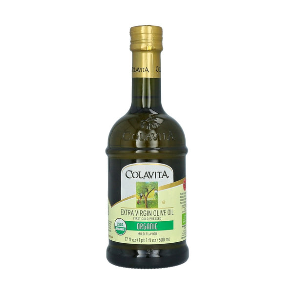Colavita Organic Extra Virgin Olive Oil, 17 fl oz (500 ml)