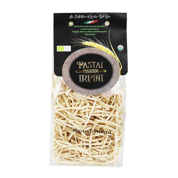 Organic Scialatielli, 100% Italian Durum Wheat Semolina by Pastai Irpini, 1 lb (454 g)