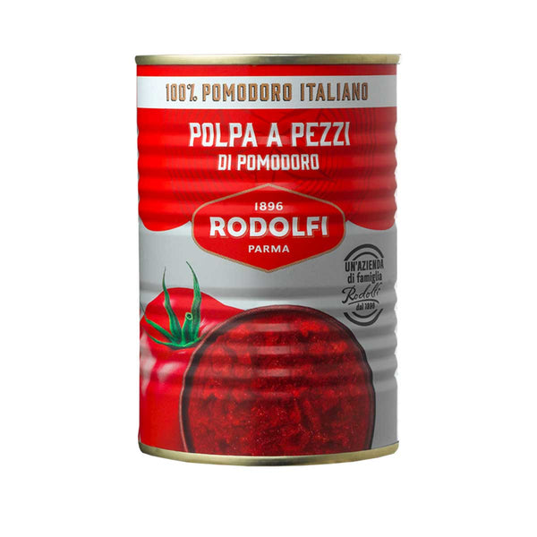 100% Italian Crushed Tomatoes by Rodolfi, 14.1 oz (400 g)