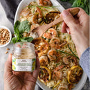 Organic Sicilian Sea Salt with Lemon by Bona Furtuna, 3 oz (86 g)