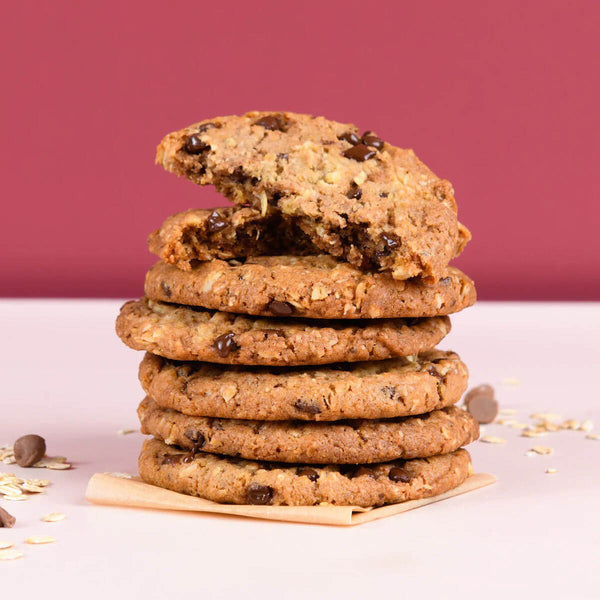 Vegan Oatmeal Chocolate Chip Cookies, 12-Pack by Whisked, 12 x 1.9 oz (54 g)
