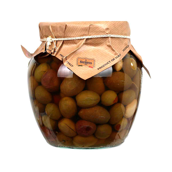 Mediterranean Olive Mix by Barbiero, 54 oz (1530 g)