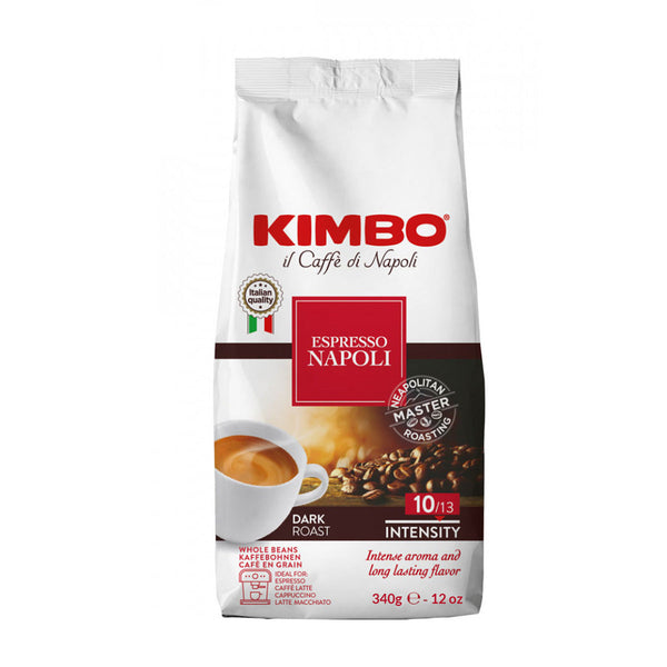 Kimbo Espresso Napoli Dark Roast Coffee Beans, 12 oz (340 g)