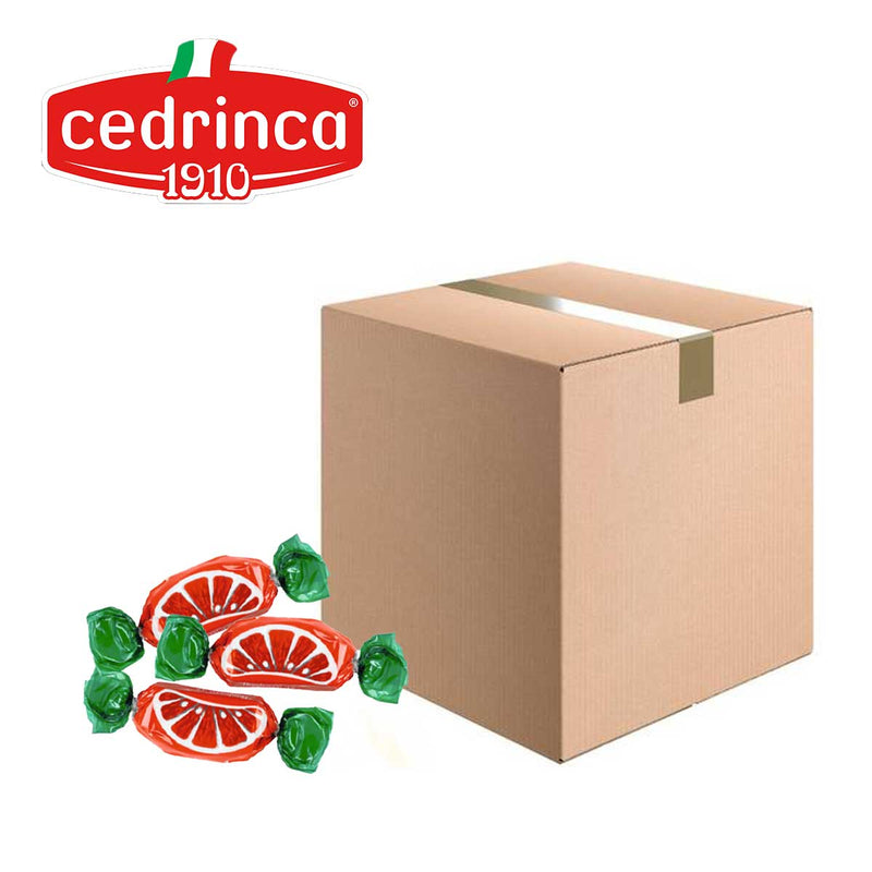 Orange Filled Candy by Cedrinca, 11 lb (5 kg)