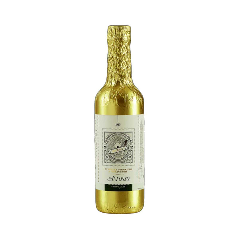 100% Italian Extra Virgin Olive Oil, Gold Wrapped by Anfosso, 16.9 fl oz (500 ml)