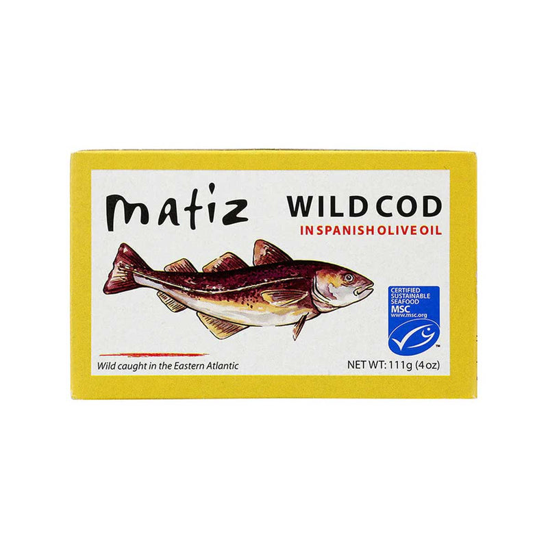 Matiz Wild Cod in Spanish Olive Oil, 4 oz (111 g)