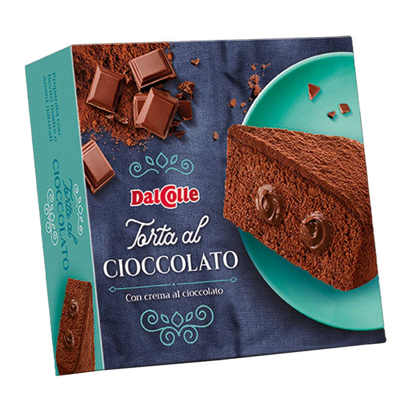 Italian Chocolate Cake Filled with Chocolate Cream by Dal Colle, 10.58 oz (300 g)