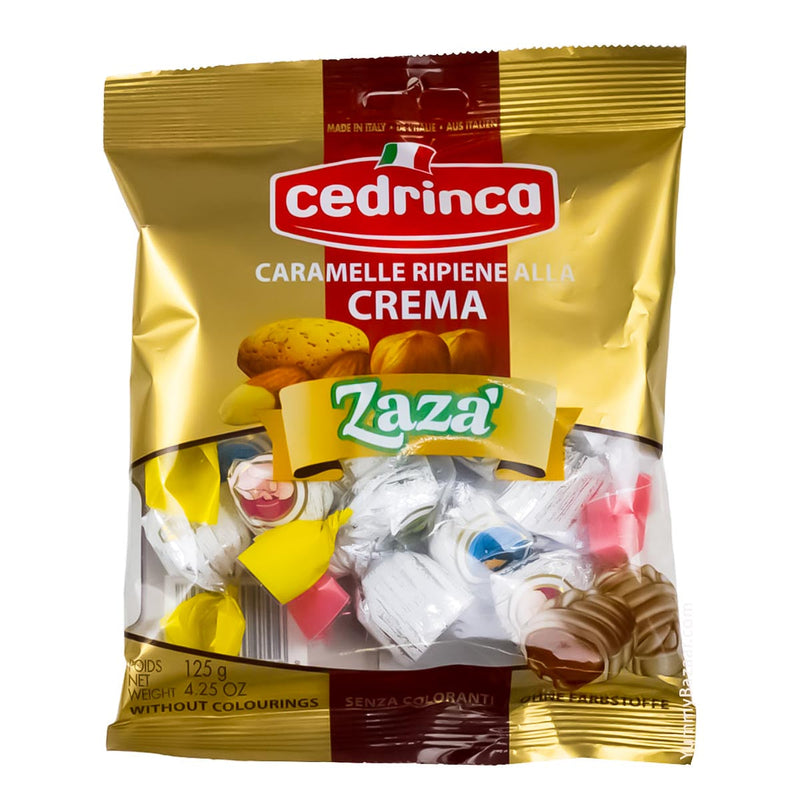 Zaza Cream Filled Hard Candies by Cedrinca, 4.3 oz (125 g)