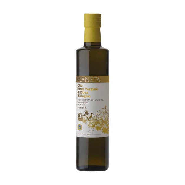 Organic Extra Virgin Olive Oil IGP from Sicily with Biancolilla by Planeta, 16.9 fl oz (500 ml)
