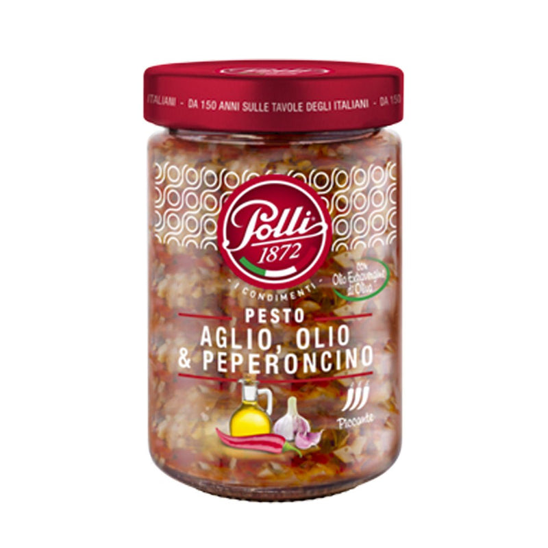 Polli Garlic, Oil And Chilli Pepper Pesto Sauce, 6.7 oz (190 g)