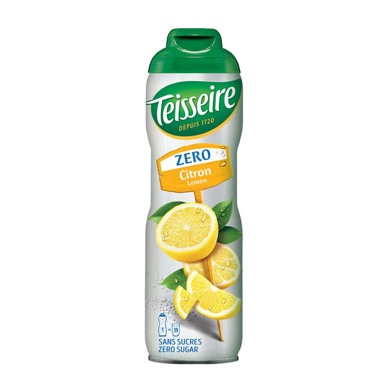 Teisseire [Minor Dents] French Lemon Sugar-Free Syrup, 20.3 fl oz (600 ml)