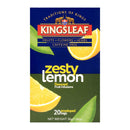Zesty Lemon Ceylon Tea, Caffeine Free, 20 Bags by Kingsleaf, 6 x 1.3 oz (36 g)