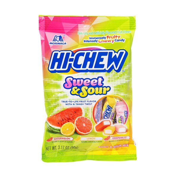 Morinaga Hi-Chew Sweet and Sour Chewy Candy, 3.2 oz (90.7185 g)