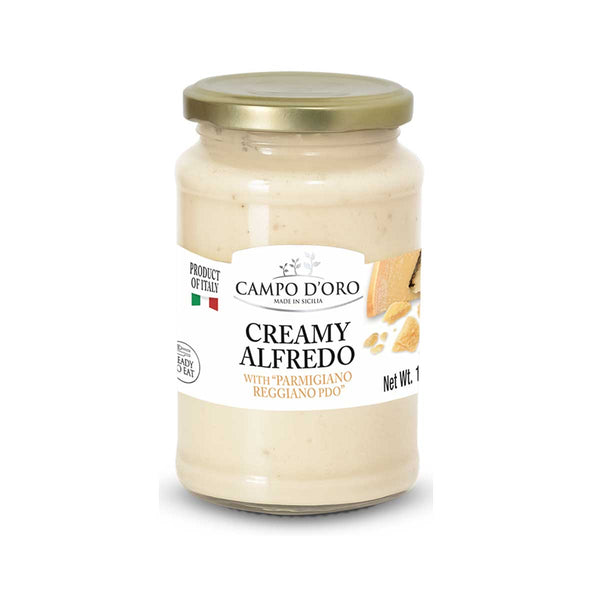 Creamy Alfredo Pasta Sauce by Campo d’Oro, 12.3 oz (350 g)