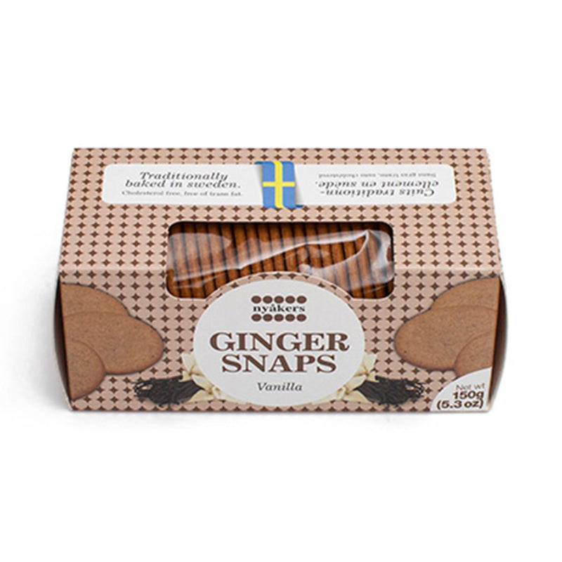 Nyakers Vanilla Gingersnaps, 5.3 oz (150 g)