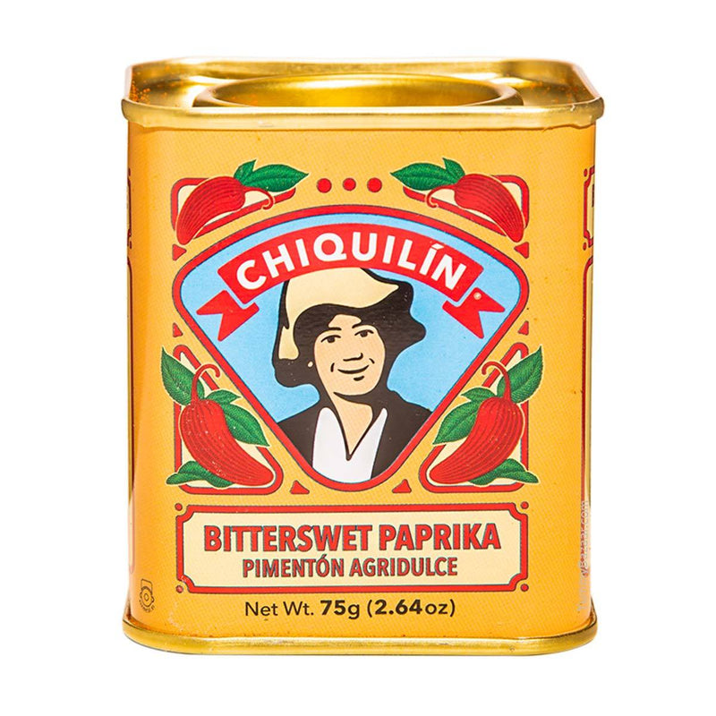 Chiquilin Spanish Bittersweet Paprika Pimenton Agridulce, 2.6 oz (75 g)