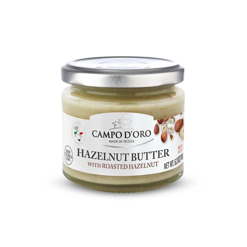 Hazelnut Butter by Campo d’Oro, 6.3 oz (180 g)