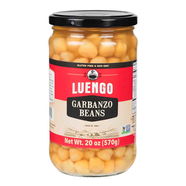Garbanzo Beans, Non-GMO by Luengo, 20 oz (570 g)