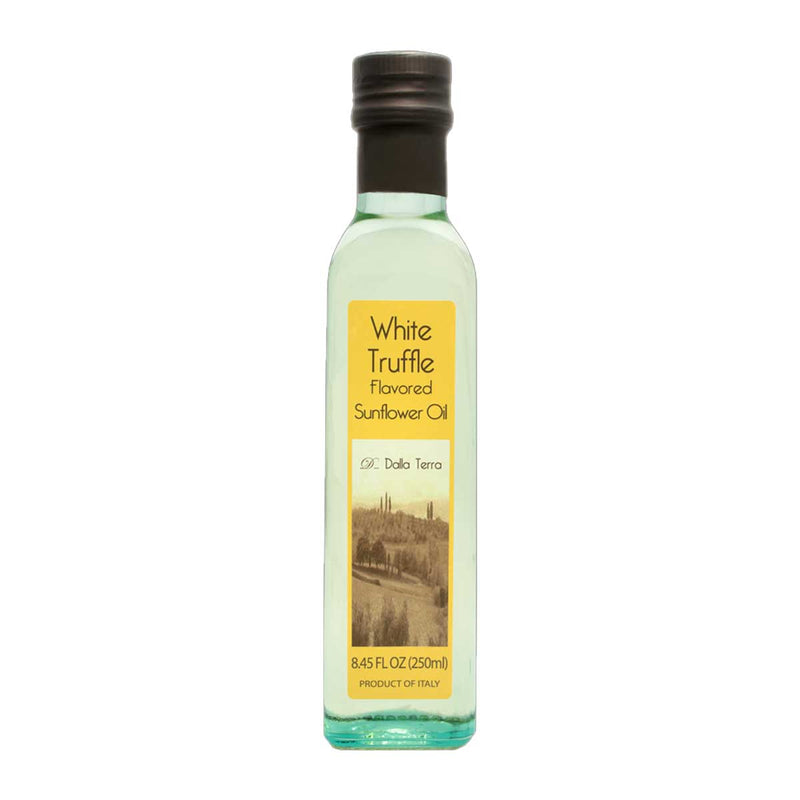 White Truffle Sunflower Oil by D Dalla Terra, 8.5 fl oz (250 ml)