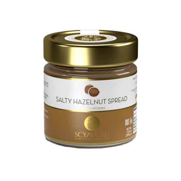 Scyavuru Italian Salty Hazelnut Spread, 7.05 oz (200 g)